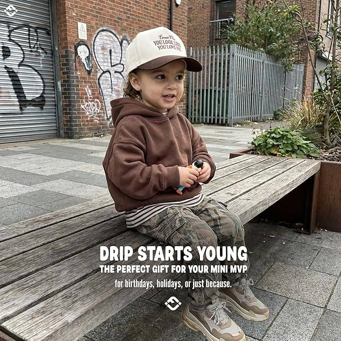 Kid/Baby 2-Tone Cap: Exuse Me, You Look Like You Love me