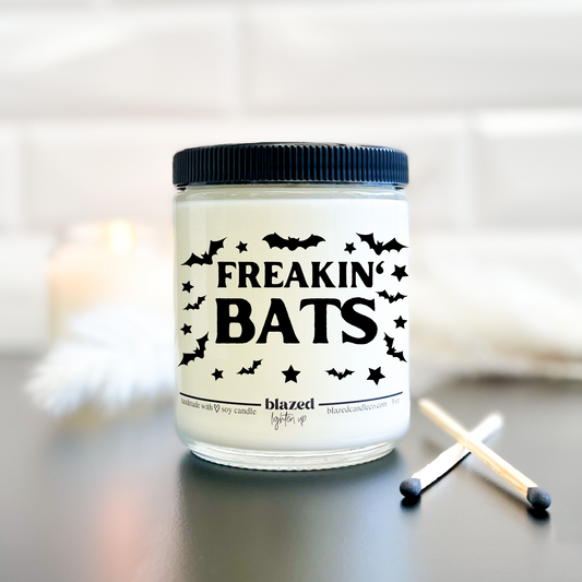 Freakin' Bats Candle