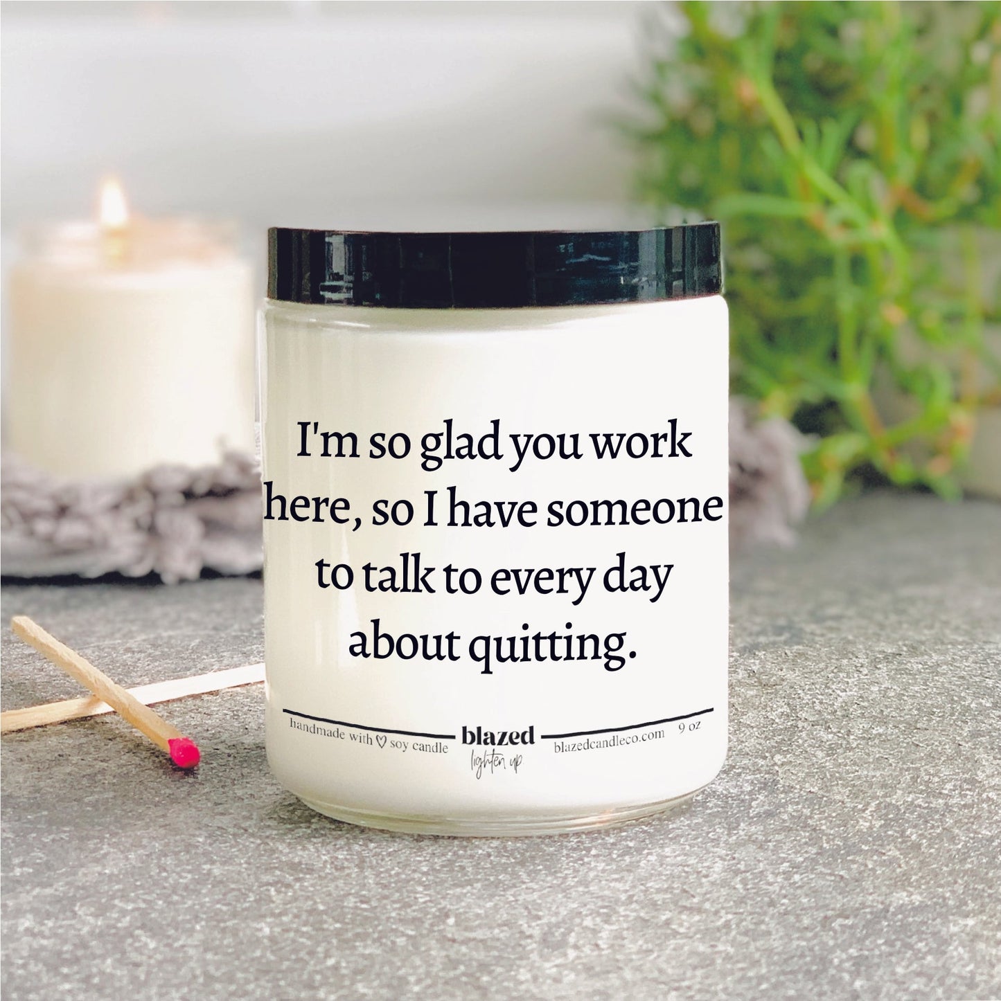 Funny Coworker Gift Candle