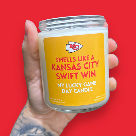 "Smells Like A Kansas City Swift Win" Candle