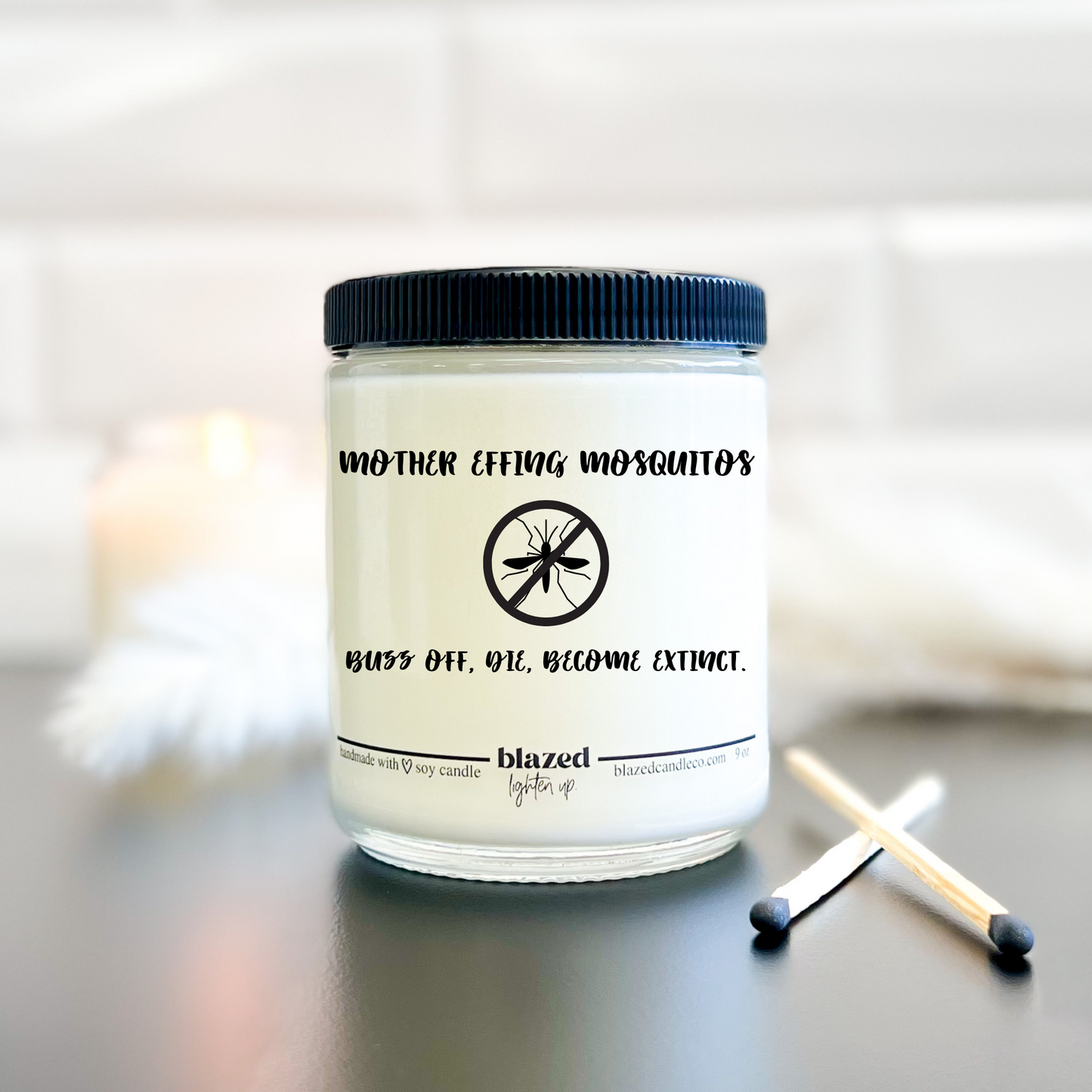 Mother Effing Mosquitos - Citronella Candle