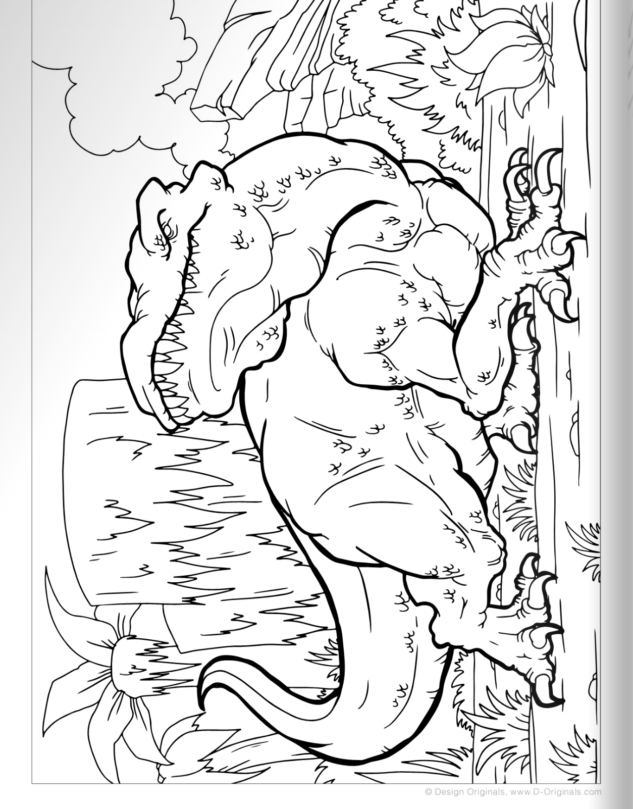 Coloring Book - Dinosaurs