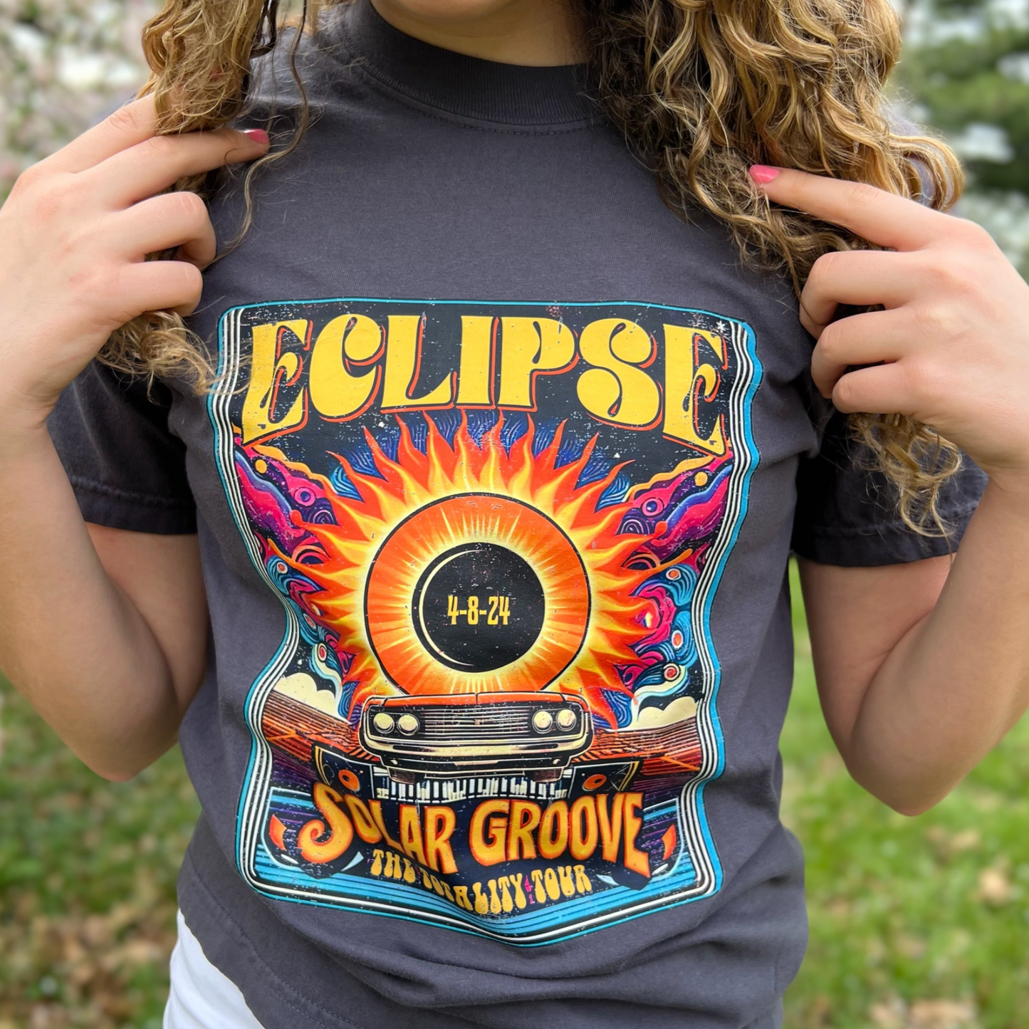 "Path Of Totality" Eclipse Tour Tee