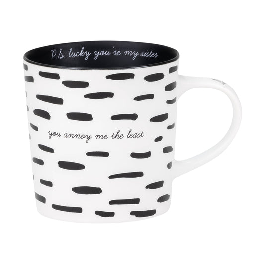 You Annoy Me The Least Porcelain Mug