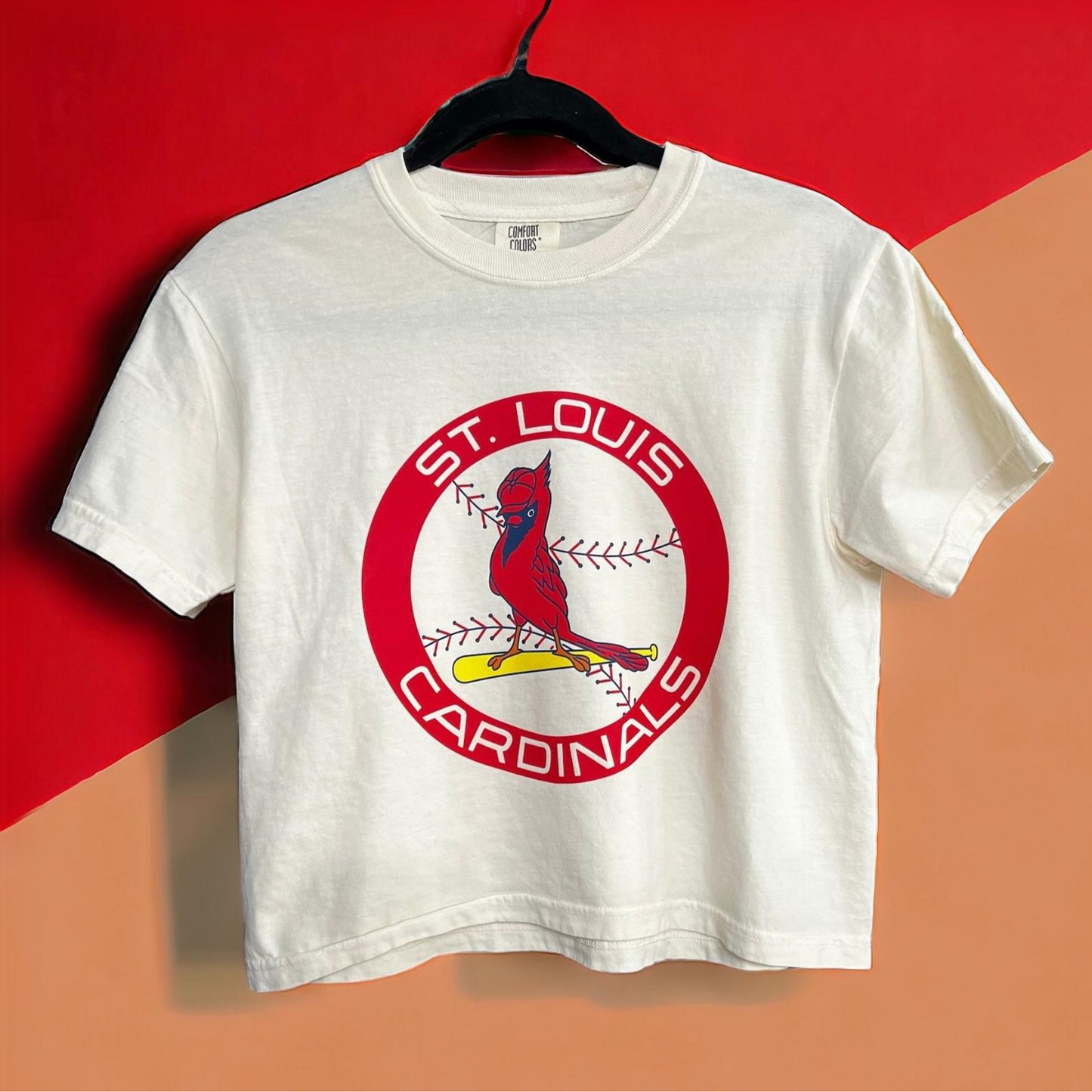 "Vintage St. Louis Cardinals" Boxy Tee