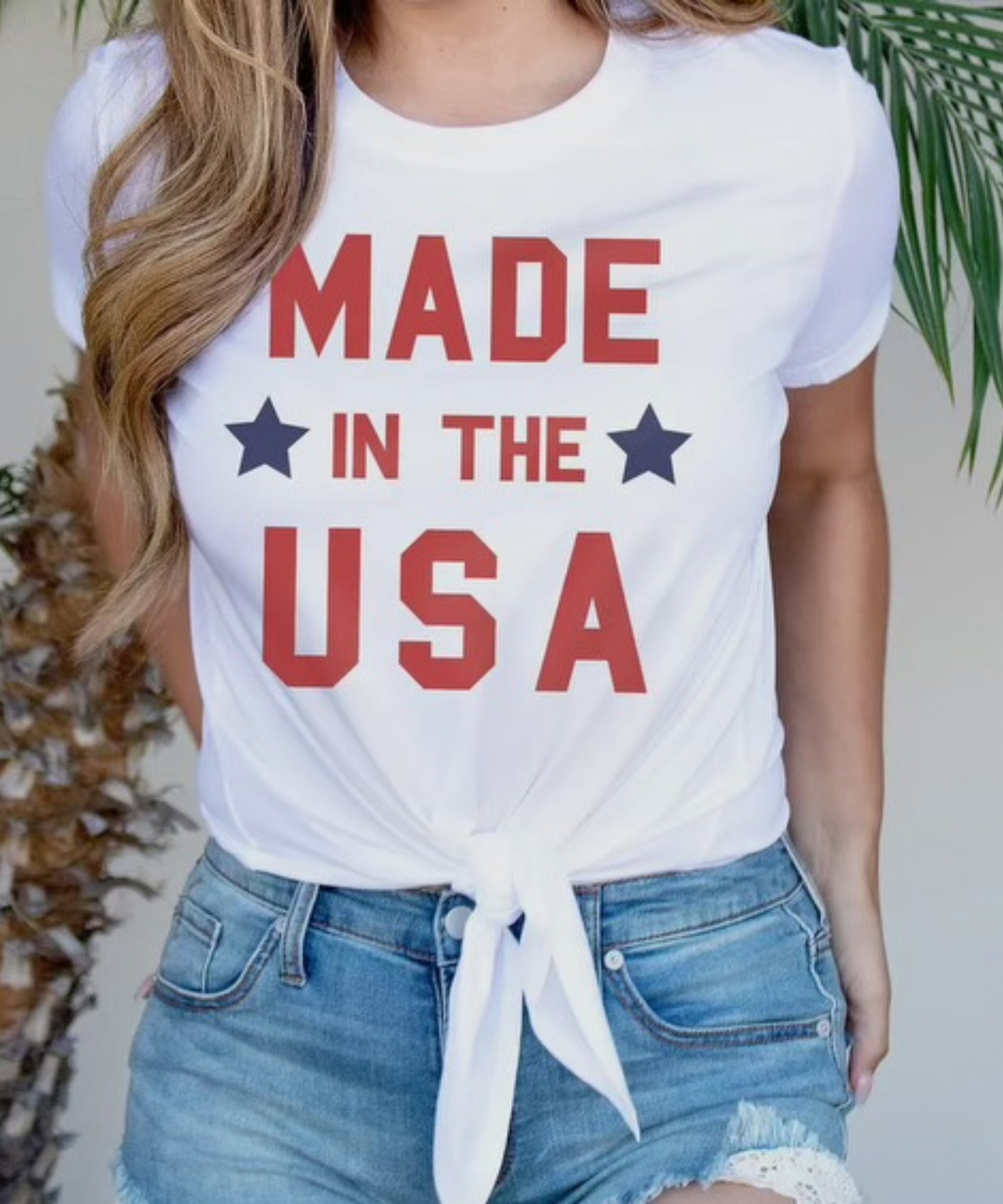 Made In The USA Tie Top