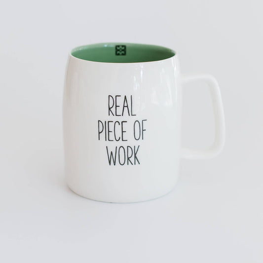 "Real Piece Of Work" Mug