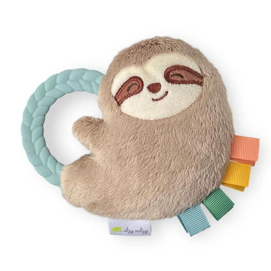 Ritzy Rattle Pal™ Plush Rattle With Teether - Sloth