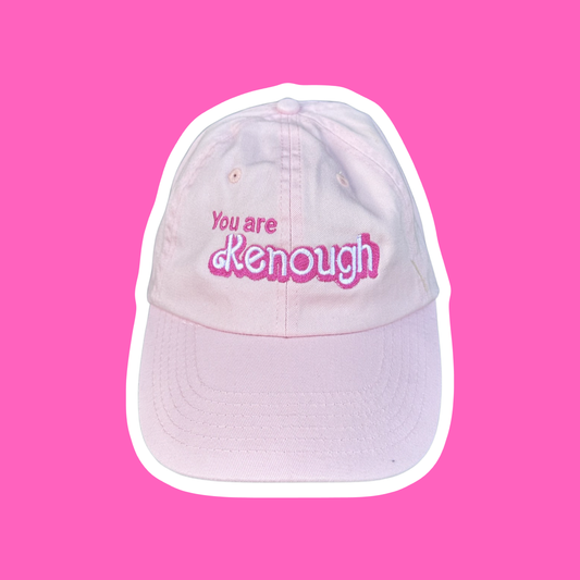 You are Kenough - Pink Dad Hat - Ken and Barbie