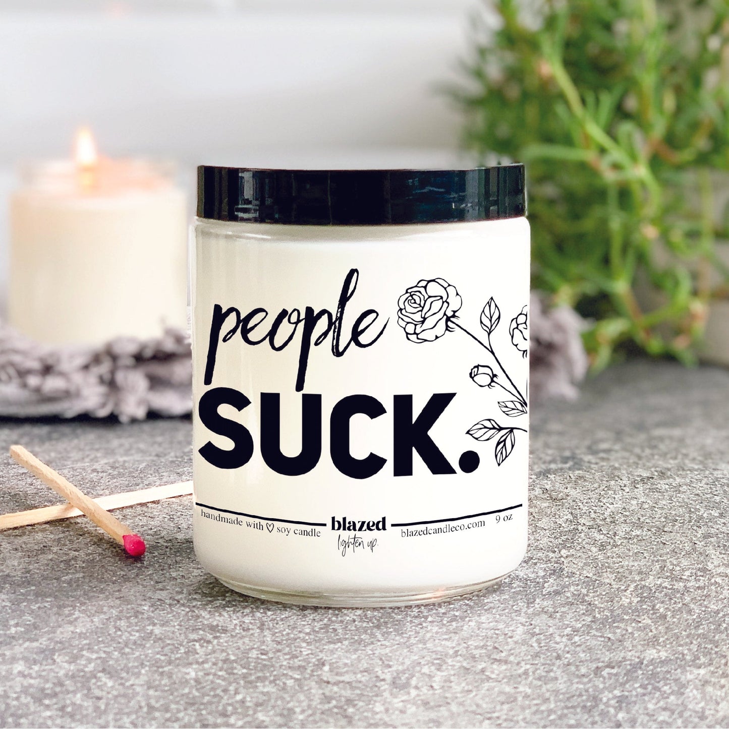 People Suck Candle