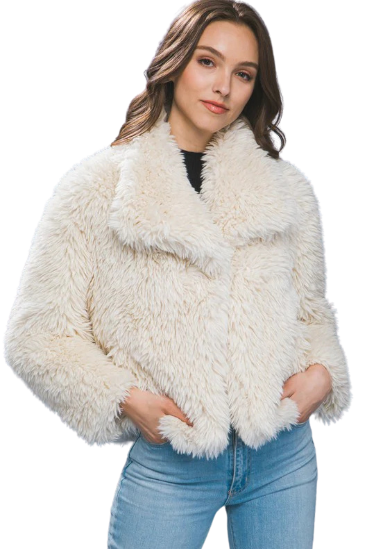 Soft & Furry Mid Faux Fur Coat