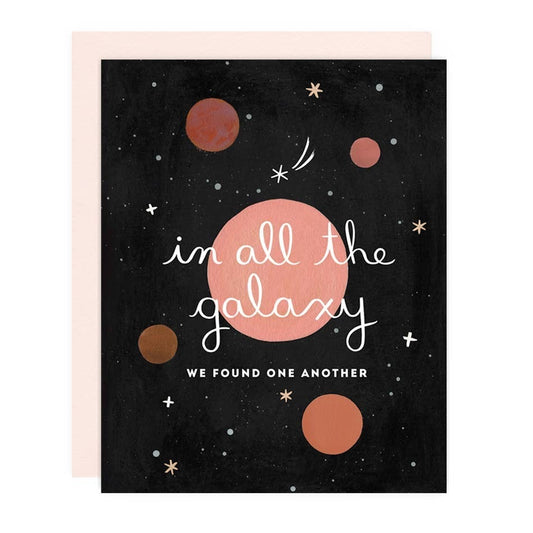 In All The Galaxy Greeting Card