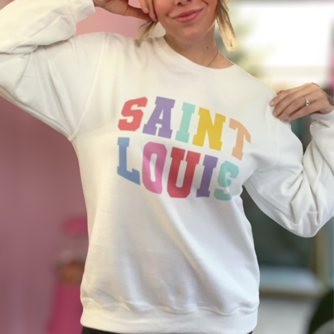 Saint Louis Pastel Pop Sweatshirt