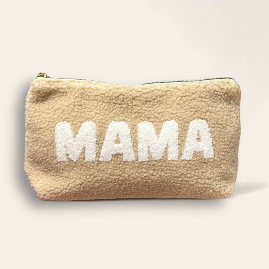 "Mama" Sherpa Toiletry Bag